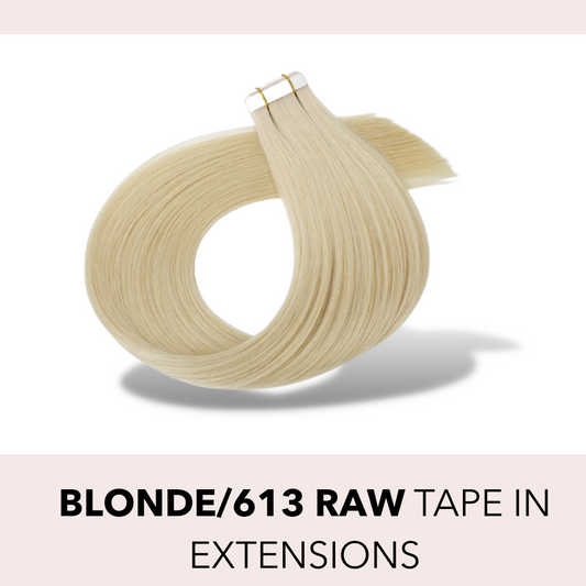 613/Blonde Raw Tape In Extensions